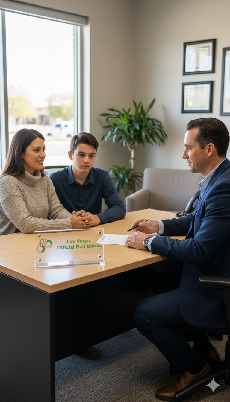 Bail Bondsman Near Summerlin, NV - 24/7 Bail Bond Services for DUI, Warrant, Domestic Violence, Felony, Misdemeanor & Traffic Offenses